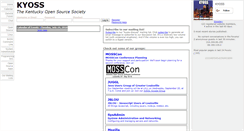 Desktop Screenshot of kyoss.org